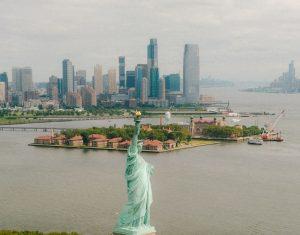 Statue of Liberty and Ellis Island